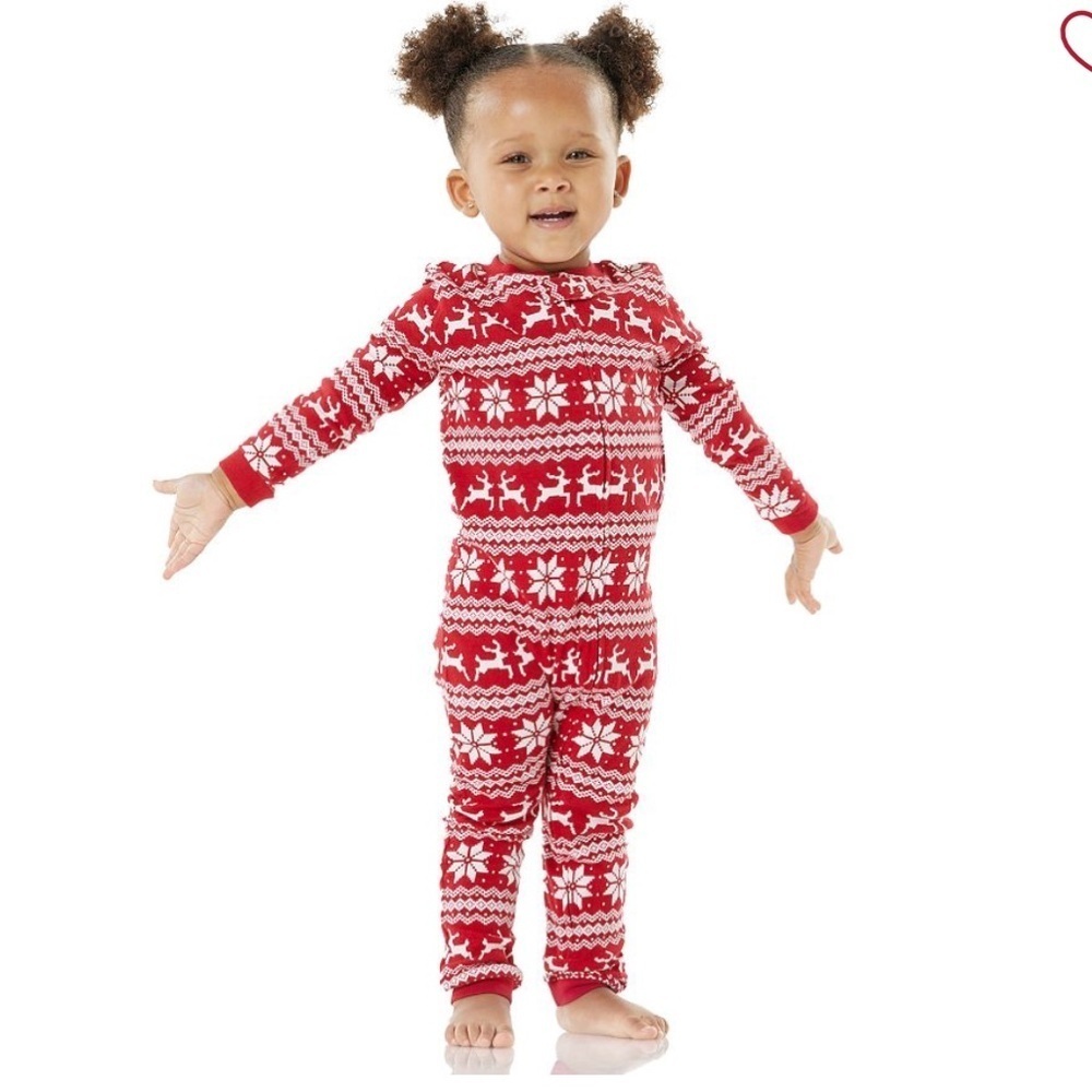 Pottery Barn Classic Fair Isle Organic Cotton Pajama